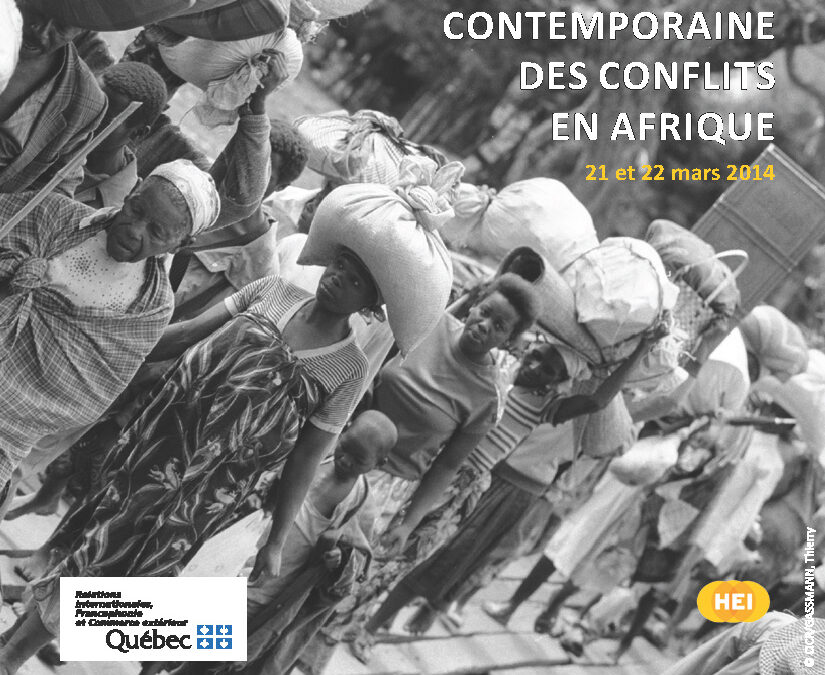 Colloque international: Analyse contemporaine des conflits en Afrique