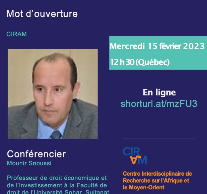 conference midi mounir snoussi